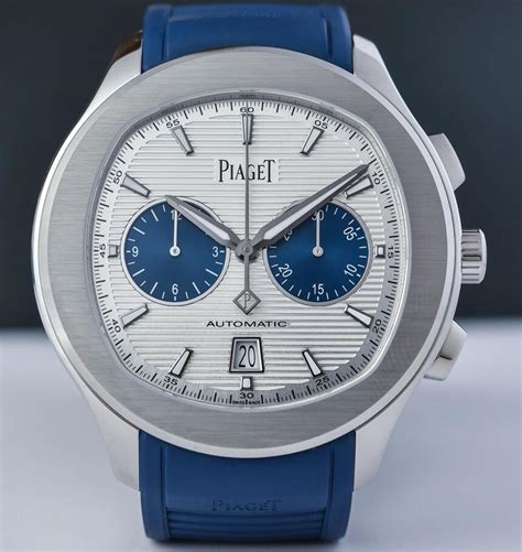 fake piaget polo watch|piaget polo chronograph watch.